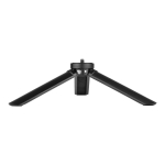 Mini Stalinis Metalinis Trikojis Stovas 1/4 colio Sraigtas I&scaron;maniojo Telefono Gimbal Stabilizatoriui Suderinamas su juoda
