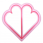 &bdquo;Dolphin Butterfly&ldquo; žvaigždės formos sumu&scaron;tinio skrebučio pyrago duonos pjaustyklė &bdquo;pasidaryk pats&ldquo; Heart **