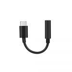 TypeC iki 3,5 mm ausinių adapteris USB 3.1 TypeC Vyri&scaron;kas iki 3,5 AUX garso moteri&scaron;kas lizdas garso adapteris, skirtas juoda