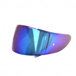 Motociklų nuo UV spindulių apsaugantis nuo įbrėžimų vėjo skydas, &scaron;almai, objektyvo skydelio keitimas mėlyna