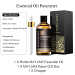 MAYJAM 100ml Vanilės levandų eukalipto gryno augalo ekstrakto eterinis aliejus oro gaivaus difuzoriaus sterilizavimui, sustiprinantis imunitetą SPA masažo aliejus Sandalwood