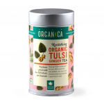 Tulsi arbata su imbieru (75 g), Ekologi&scaron;ka Tulsi imbiero arbata, Organica
