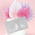 3D palmių ieties lapų &scaron;okolado formavimo priemonė Pet Fudge Royal Cream Mold Cake Tool