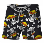 2022 m. vasaros japonų anime One Piece Luffy Zorro Print vyri&scaron;ki plaukimo &scaron;ortai Greitai džiūstantys paplūdimio drabužiai Maudymosi kostiumai Banglentės sportinės kelnės XXL