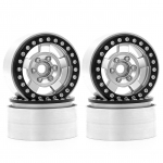 Alumino lydinio ratlankio beadlock ratlankiai stebulė 4 vnt. pakaitalas 1/10 TRX4 Axial SCX10 90046 type A oranžinė