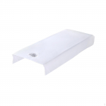 Grožio salono masažo stalo užvalkalas su kvėpuojančia anga 80cmx200cm, patvarus, lengvai montuojamas