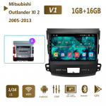WIFI GPS Carplay stereofoninis įrenginys, skirtas Mitsubishi Outlander Xl 2, skirtas Citroen C-Crosser, skirtas Peugeot 4007 2005-2013 Android Auto 2din 2+32GB 1+16GB,A