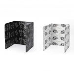 Namų virtuvės viryklė Folijos plok&scaron;tė Apsaugo nuo aliejaus purslų Maisto gaminimo kar&scaron;to defliatoriaus virtuvės įrankis One Size juoda