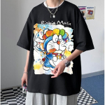 Vyri&scaron;ki mar&scaron;kinėliai trumpomis rankovėmis Raidiniai grafiniai spaudiniai Pusiau rankovių mar&scaron;kinėliai megztiniai mar&scaron;kinėliai Laisvalaikio mar&scaron;kinėliai Vyri&scaron;ki laisvalaikio apvali kaklo retro vir&scaron;utiniai drabužiai, skirti M juoda