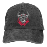 Kiberdemonas Beisbolo kepuraitės Smailia kepurė Doom Eternal Slayer Doomguy Žaidimas Apsauga nuo saulės Skrybėlės Unisex One Size