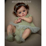 55 cm/60 cm silikoninė Reborn Doll Lovely Baby Dolls Žaislų mada imituoja lėlės mergaitėms Dovana