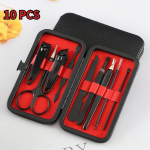 Manikiūro nagų kirpimo ma&scaron;inėlių rinkinys Manikiūro įrankiai Buitiniai nerūdijančio plieno krap&scaron;tukai Nagų kirpimo ma&scaron;inėlės Manikiūro pedikiūro nagų žirklės Pilnas rinkinys 10/15/19/24 vnt. 10PCS