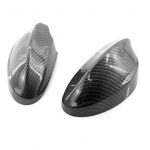 Durų galinio vaizdo veidrodėlio dangtelio dangtelis 2vnt BMW 3 serijos E90 E91 2005-2007 OEM 51167135098 keitimas
