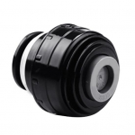 Lauko kelionių sandarus sandarinimas vakuuminės kolbos puodelio dangteliu buteliuko kam&scaron;telio priedai juoda/pilka