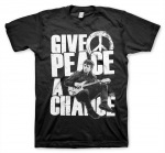 John Lennon The Beatles Peace Strumming unisex mar&scaron;kinėliai S