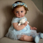 Gyvybi&scaron;ka 60 cm Reborn Doll Mažylė Mergaitė Maggie Rankų darbo 3D dažytos princesės modeliavimas Kūdikių žaislai vaikams Vaikams Dėlionė Žaislas Gimtadienio dovanos