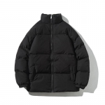 Streetwear Laisvalaikio &Scaron;iltos Vyri&scaron;kos Žieminės Striukės Vienspalvės Stovintis Apykaklės Madingos Vyri&scaron;kos Parkos M