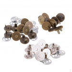 20 Sets Magnetic Clasps Rivet buckle 18mm for Sewing,Craft,Bag,Clothing,Scrapbooking