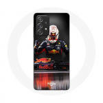 Coque pour Samsung Galaxy A52 Formule 1 Max Verstappen Pilote F1 Red Bull RB15