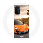 Coque pour Oppo A74 5G Formule 1 McLaren F1 Orange oranžinė