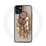 Coque Iphone 12 Dessin Attrape R&ecirc;ve caf&eacute; cr&egrave;me ruda/kreminė