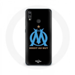 Coque pour Huawei P20 Lite Logo Olympique de Marseille Fond Noir