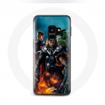 Coque pour Samsung Galaxy S9 plus Avengers film de super h&eacute;ros