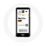 Coque pour samsung galaxy J5 2016 Billet d'avion Berlin