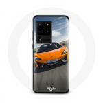 Coque pour Samsung Galaxy S20 Ultra Formule 1 McLaren Orange oranžinė