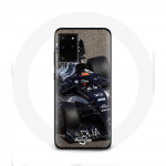 Coque pour samsung galaxy S11 plus Formule 1 Yuki Tsunoda pilote automobile de F1 Bleu