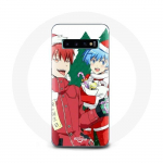 Coque pour Samsung Galaxy S10 Karma et Nagisa Assassination Classroom Anime Christmas day
