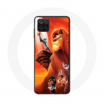 Coque pour Samsung Galaxy A22 4G Le Roi Lion Simba et Mufasa