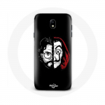 Coque pour Samsung Galaxy S5 La casa de papel El Profesor Masque Split