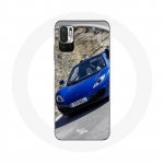 Coque pour Xiaomi Redmi Note 10 5G Formule 1 McLaren Voiture Bleu