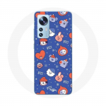 Dėklas, skirtas Xiaomi Mi 12 / 12X BTS Bangtan Sonyeondan BT21 Christmas 2023