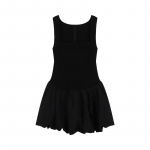 Korėjieti&scaron;ko stiliaus Vasarinė eleganti&scaron;ka baleto mini suknelė Seksuali, kar&scaron;ta, miela Y2k A formos suknelė moteri&scaron;ka Prancūzi&scaron;ka retro stiliaus madinga suknelė auk&scaron;tu juosmeniu S juoda