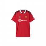 Adidas Manchester United Fan Edition Futbolo trumpomis rankovėmis mar&scaron;kinėliai Vyri&scaron;ki Vir&scaron;utiniai drabužiai Raudoni H13881 S