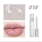 Ladies Cosmetics Blizgūs lūpų dažai Ilgalaikis drėkinamasis maitinamasis blizgesys lūpoms putlinantis lūpų aliejus, skirtas lūpų blizgesiui moterims