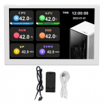 USB mini ekrano colių 800x480 skyra C tipo antrinio ekrano kompiuterio duomenų monitorius, skirtas AIDA64