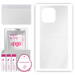 apgo Ultra Clear Protective Skin Sticker for the back compatible with Honor X6 5G, Wrap Film, Hydrogel Film, Flexible, Soft TPU with positioning layer