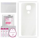 apgo Protective Skin Sticker for the back compatible with Lenovo K12 (China), Wrap Film, Foil, Vinyl - Pattern Matte Transparent