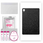 apgo skin sticker film foil vinyl for the BACK compatible with Teclast P30 Air, scratch-resistant, easy to install - Black Honeycomb