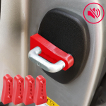 Automobilio durelių užrakto garso slopinimo amortizatoriaus buferis, skirtas Toyota Camry Corolla RAV4 Prius Land Cruiser Prado Bar&scaron;kantis Tylus triuk&scaron;mas Kurčias raudona