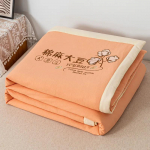 Naujos klasės a dvisluoksniai verpalai i&scaron; medvilnės ir lino sojų pupelių vasaros antklodė, plaunama medvilnės ir lino vasarinės antklodės oro užvalkalas 110x150cm