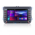 REAKOSOUND 7 colių Android Double Din automobilio radijas su 4G 8 branduolių Carplay Android Auto, skirtas VW Golf Passat Polo TIGUAN TOURAN Autoradio Bluetooth GPS Wifi FM 2+32 with 4G
