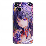 Juodas TPU dėklas Motorola Moto G31 G40 Fusion G41 G50 G51 edge30 G10 G20 G30 G100 5G G22  Genshin impact Moto G31