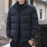 Vyri&scaron;kas medvilnine pamink&scaron;tintas striukė Winter Trend Tiger Head Logo Trumpas pamink&scaron;tintas vyri&scaron;kas &scaron;varkas Storas laisvalaikis pamink&scaron;tintas striukė Vyri&scaron;kas Parkas M-5XL
