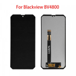Skystųjų kristalų ekranas, skirtas Blackview BV4800 BV6200 Pro LCD ekranas Jutiklinio ekrano skaitmeninimo keitiklio viso mazgo keitimas BV4800 juoda