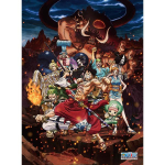 One Piece Ohhwang Lufio I&scaron;&scaron;ūkis Dėlionė Animacija 150 Detalių, populiari korėjieti&scaron;ka dėlionė brown