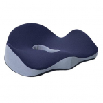 Ergonomi&scaron;ka sėdmenų pagalvėlė hemorojus sukelianti sėdynės pagalvė U formos uodegos kaulo spaudimą mažinanti atminties putų palaikymas mink&scaron;tas nugaros skausmas mal&scaron;inamas lėtas at&scaron;okimas, patogus tamsiai mėlyna spalva